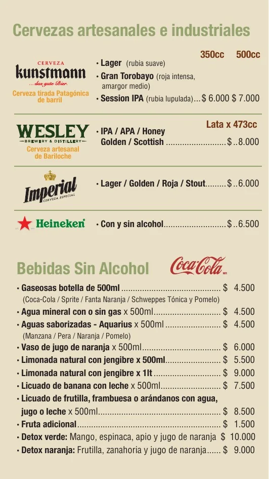 Menús Morfys · Morfys Mitre · 2