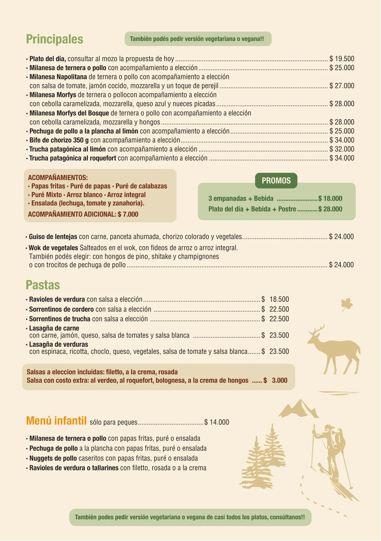Menús Morfys · Morfys Onelli · 5