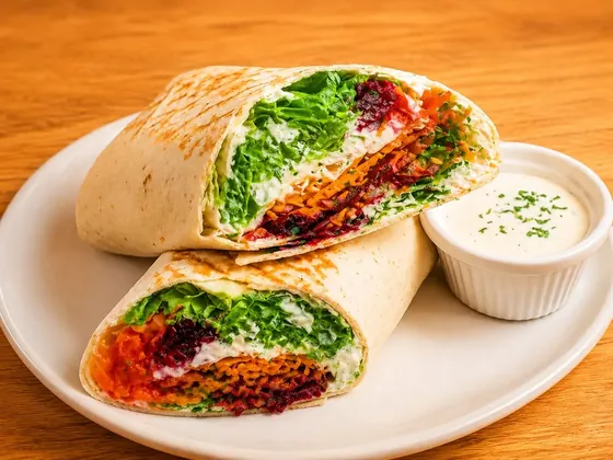 Wrap vegetariano